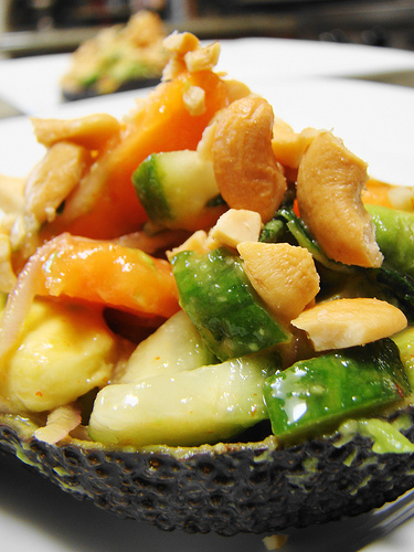 Avocado Salat©Flickr/norwichnuts