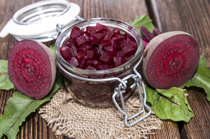 Rote Beete im Glas